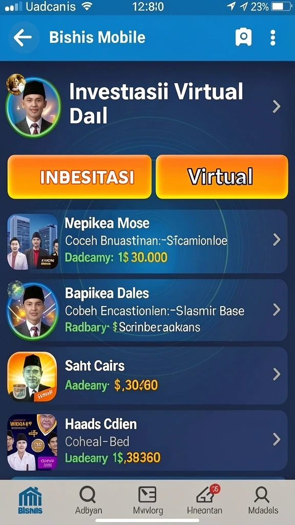 888fw - Tampilan antarmuka yang intuitif dan menarik.