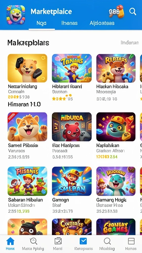asia100 - Berbagai pilihan level yang menarik untuk dimainkan.