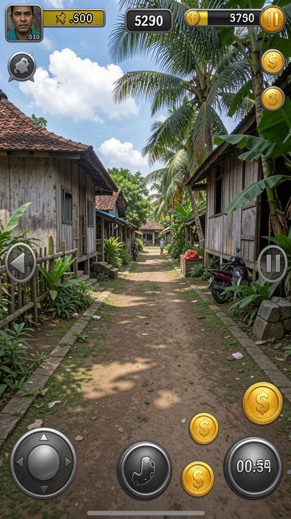 eyangpoker - Tampilan antarmuka yang sederhana dan menarik.