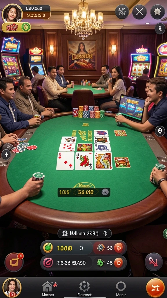 eyangpoker - Fitur chat yang memungkinkan komunikasi antar pemain.