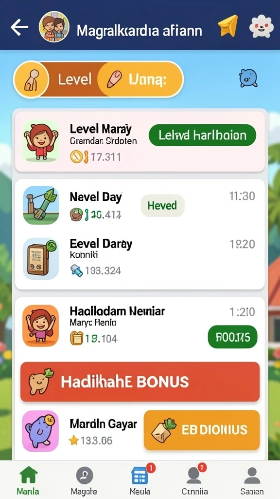 hit9 - Tampilan awal yang menarik dan interaktif.
