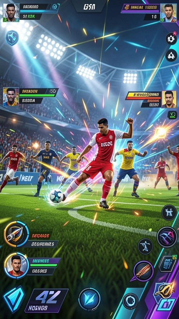 hit9 - Menu permainan yang mudah dinavigasi.