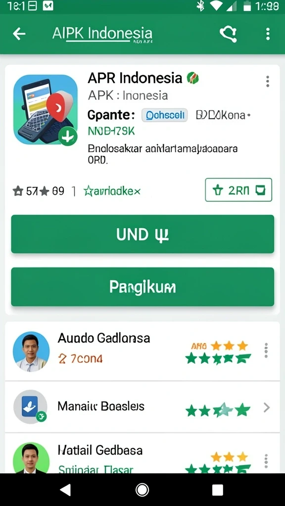 mitra77 - Tampilan antarmuka yang user-friendly dan menarik.
