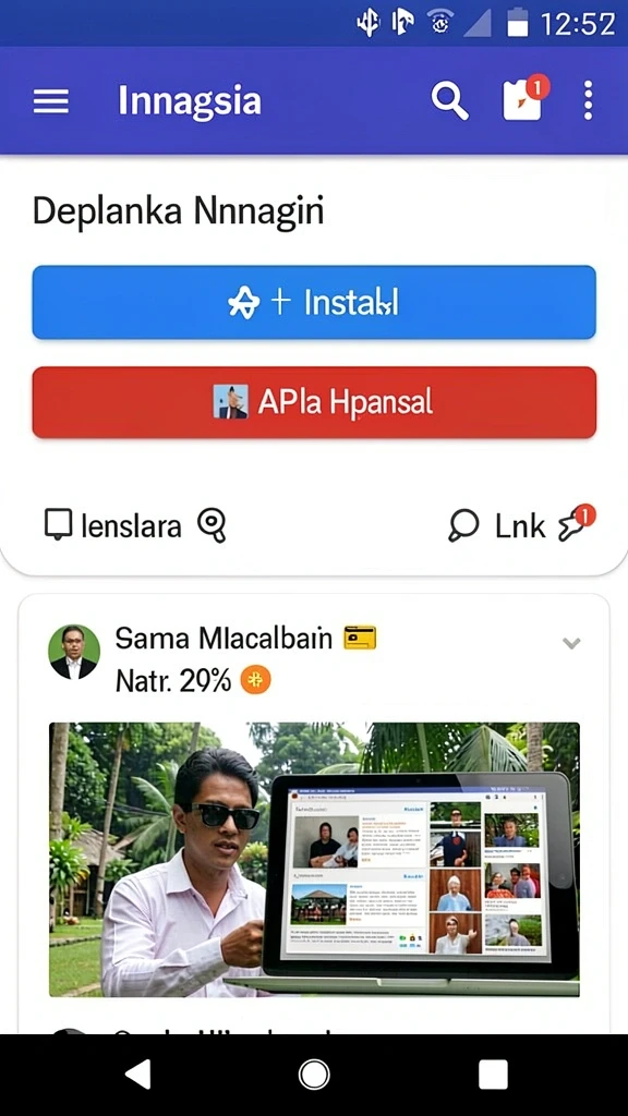 rekor777 - Tampilan antarmuka yang ramah pengguna.