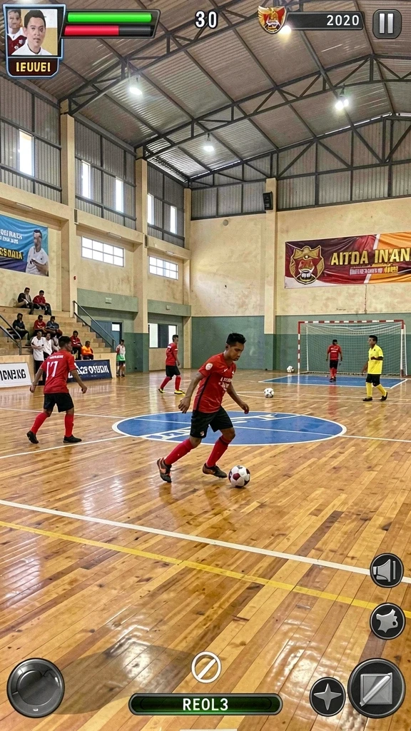 samurai555 - Lingkungan indah yang bisa dijelajahi pemain.